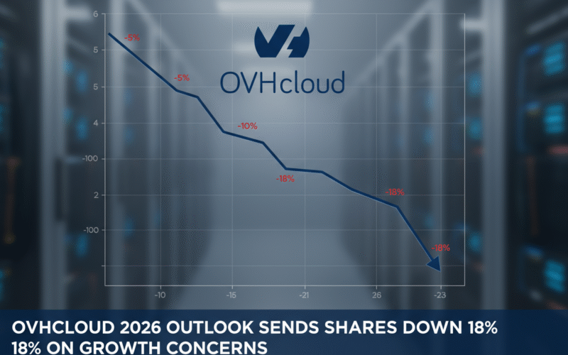 OVHcloud 2026 Outlook Sends Shares Down 18% on Growth Concerns