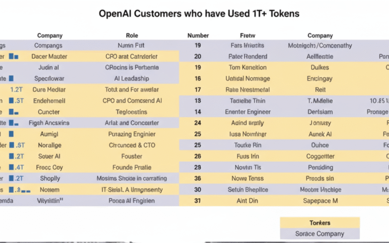 OpenAI top users